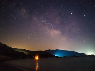 Φωτογραφία για Υπέροχη Αστροφωτογράφηση απο τη παραλία Αγριλιά κοντά στο ΜΥΤΙΚΑ -ΦΩΤΟ