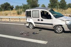 Αττική Οδός: Φρικιαστικό τροχαίο  ΒΙΝΤΕΟ