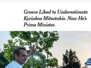 Φωτογραφία για NYT: Η Ελλάδα υποτιμούσε τον Κυριάκο Μητσοτάκη και τώρα είναι πρωθυπουργός