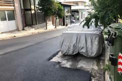 Ασφαλτόστρωση για γέλια και για κλάματα (Photos)