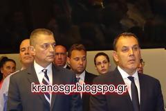 Εντυπωσιακά φωτογραφικά κλικ από την τελετή παράδοσης παραλαβής στο Υπουργείο Άμυνας