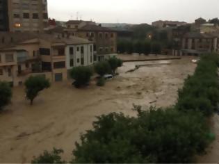 Φωτογραφία για Εικόνες καταστροφής στην Ισπανία - Ένας νεκρός από τις πλημμύρες