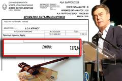 ΚΩΣΤΑΣ ΤΡΙΑΝΤΑΚΩΝΣΤΑΝΤΗΣ: ΠΡΟΣΤΙΜΟ ύψους 7.872,14 ευρώ από τη ΛΙΜΕΝΙΚΗ ΑΡΧΗ, στο Δήμο ΑΚΤΙΟΥ-ΒΟΝΙΤΣΑΣ