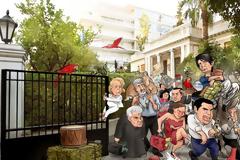 «Τσιγαρίλα» και κλειδωμένες πόρτες βρήκε ο Μητσοτάκης