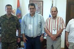 Συνάντηση του Αντιπεριφερειάρχη Δωδεκανήσου με το Διοικητή της 95 ΑΔΤΕ