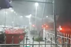 Σοκάρει βίντεο με τη μανία των ανέμων την ώρα της καταστροφής στη Χαλκιδική (video)