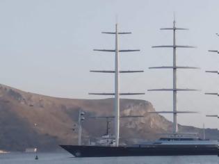 Φωτογραφία για Στη Λέρο το «Γεράκι της Μάλτας» - Εντυπωσιάζει το μεγαλύτερο ιστιοφόρο του κόσμου