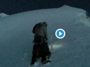 Φωτογραφία για Το τελευταίο βίντεο των ορειβατών που πέθαναν στα Ιμαλάια
