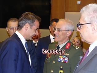 Φωτογραφία για Ολοκληρώθηκε η επίσκεψη Μητσοτάκη στο Υπουργείο Άμυνας