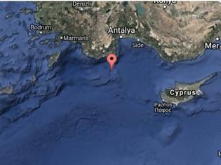 Φωτογραφία για Οι Τούρκοι αποκλείουν περιοχή 10 ναυτικών μιλίων πέριξ του Καστελόριζου
