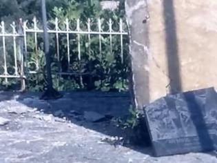 Φωτογραφία για Αλβανοί εθνικιστές κατέστρεψαν μνημείο σε ελληνικό χωριό στη Βόρεια Ήπειρο
