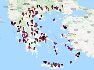 Φωτογραφία για Ο χάρτης των επιθέσεων κατά των γυναικών στην Ελλάδα - 22 στη Ρόδο