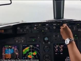 Φωτογραφία για Τρομακτικό βίντεο μέσα από το κόκπιτ Boeing 737 τη στιγμή της πτώσης στον Ειρηνικό Ωκεανό