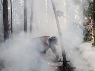 Φωτογραφία για Σε κατάσταση έκτακτης ανάγκης τρεις περιοχές της Σιβηρίας λόγω καταστροφικών πυρκαγιών
