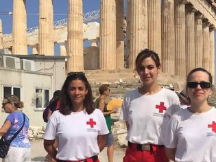Φωτογραφία για Υγειονομική κάλυψη από τον Ελληνικό Ερυθρό Σταυρό στον Ιερό Βράχο της Ακρόπολης