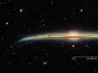 Φωτογραφία για Ο Γαλαξίας μας μοιάζει με καμπυλωμένο πατατάκι