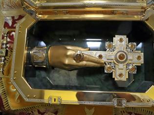 Φωτογραφία για Η λειψανοθήκη της Παναγίας Πορταΐτισσας των Ιβήρων στο Ντνιπροπετρόφσκ