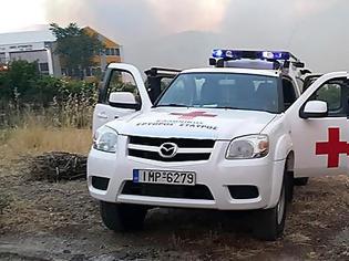 Φωτογραφία για Ο Ελληνικός Ερυθρός Σταυρός στις φωτιές της Εύβοιας
