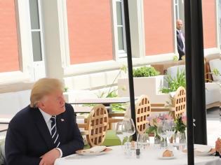 Φωτογραφία για Τα «βρήκαν» στο γεύμα Μακρόν και Τραμπ για εμπόριο, Αμαζόνιο και Ιράν, λέει το Παρίσι