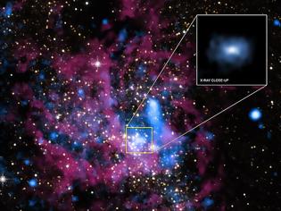 Φωτογραφία για ΝΕΑ  τεράστια έκλαμψη στην κοντινότερη μαύρη τρύπα στη Γη