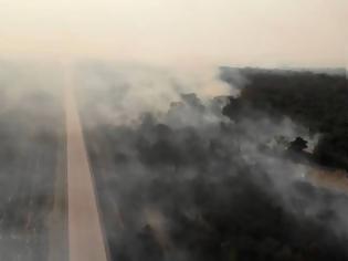 Φωτογραφία για Το σύννεφο καπνού από τον Αμαζόνιο καλύπτει και την πόλη Ρίο Μπράνκο