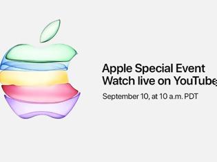 Φωτογραφία για Για πρώτη φορά η Apple θα μεταδώσει την παρουσίαση και στο YouTube ζωντανά