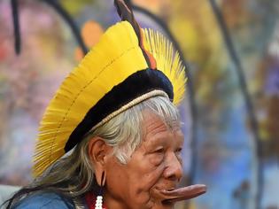 Φωτογραφία για Νόμπελ Ειρήνης: Υποψήφιος ο άνθρωπος-σύμβολο του Αμαζονίου, Ραονί Μετουκτίρε