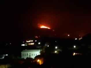 Φωτογραφία για Ζάκυνθος: Ανεξέλεγκτη η φωτιά - Θέλουν να την περιορίσουν μέσα στη νύχτα