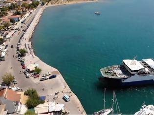 Φωτογραφία για ΔΕΙΤΕ ΒΙΝΤΕΟ: Το φέρι μποτ Ionion Pelagos  πιάνει λιμάνι στον ΑΣΤΑΚΟ
