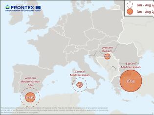 Φωτογραφία για Frontex: To 75% των μεταναστών που έφτασαν στην Ευρώπη τον Αύγουστο πέρασαν από την Ελλάδα..
