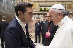 Το «ευχαριστώ» του Αλ. Τσίπρα στον Πάπα Φραγκίσκο