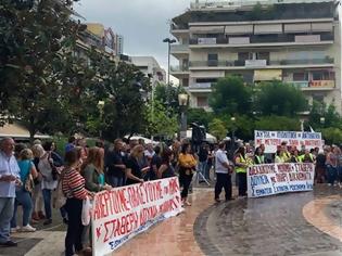 Φωτογραφία για Αγρίνιο: Απεργιακή συγκέντρωση διαμαρτυρίας για το αναπτυξιακό πολυνομοσχέδιο (φωτο)