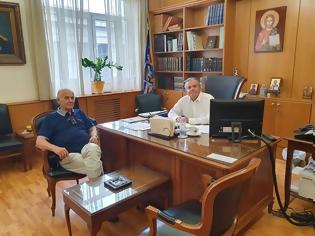Φωτογραφία για Συνάντηση του Προέδρου του ΜΤΣ Χρήστου Κουτσογιαννόπουλου με τον Πρόεδρο του