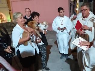 Φωτογραφία για Κέρκυρα: Πιστοί ευλόγησαν τα ζώα τους στον Άγιο Φραγκίσκο Ασίζης