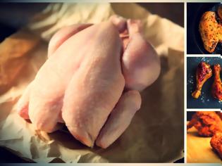 Φωτογραφία για Πόσο παχαίνει το κοτόπουλο; Θερμίδες σε στήθος, μπούτι, φτερούγα – Τι κάνει η πέτσα…