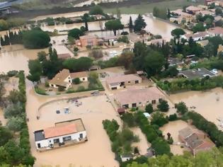 Φωτογραφία για Πλημμύρες σαρώνουν τη νότια Γαλλία: Διακόπηκαν οι σιδηροδρομικές συνδέσεις με την Ισπανία
