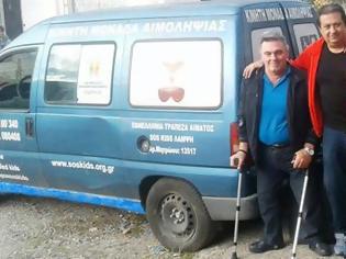 Φωτογραφία για Το Πρώτο αναπηρικό αμαξίδιο Δώρισε ο σύλλογος sos kids ΛΑΜΨΗ στην ΛΙΝΔΟ της ΡΟΔΟΥ