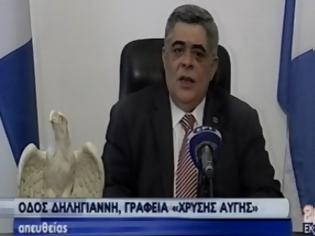 Φωτογραφία για Μιχαλολιάκος: Η Χρυσή Αυγή ήρθε για να μείνει και να διεκδικήσει τα δικαιώματα των Ελλήνων