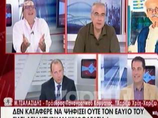 Φωτογραφία για VIDEO: Αρχηγός κόμματος αποκαλεί στον αέρα τον Καμπουράκη και τον Οικονομέα ...βλάκες!