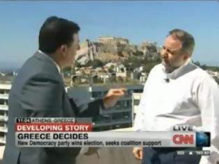 Φωτογραφία για Ο Σ. Ριζόπουλος στο CNN για το σχηματισμό κυβέρνησης [video]