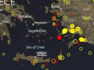 Φωτογραφία για Σεισμική δόνηση 3,1 Ρίχτερ νότια της Κω