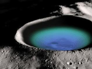 Φωτογραφία για Γεμάτος νερό ο κρατήρας Σάκλετον στη Σελήνη