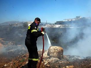 Φωτογραφία για Υπό μερικό έλεγχο η φωτιά στην Αχλαδερή Ευβοίας