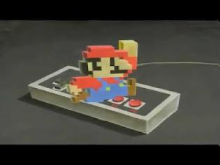 Φωτογραφία για Τέχνη σε 3D: Super Mario από κιμωλία! (Video)