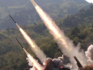 Φωτογραφία για Βόρεια Κορέα: Νέα πετυχημένη εκτόξευση «πολλαπλών πυραύλων»