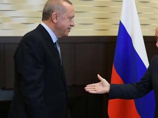 Φωτογραφία για Νέα τηλεφωνική συνομιλία Ερντογάν και Πούτιν για τη βορειοανατολική Συρία