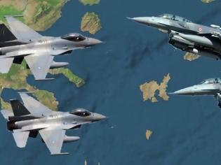 Φωτογραφία για Δεκάδες τουρκικές παραβιάσεις και εικονικές αερομαχίες στο Αιγαίο