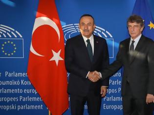 Φωτογραφία για Ο πρόεδρος του Ευρωπαϊκού Κοινοβουλίου Νταβίντ Σασόλι έθεσε και το ζήτημα των παράνομων τουρκικών γεωτρήσεων