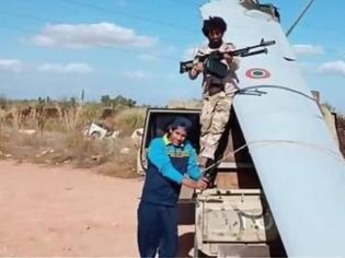 Φωτογραφία για Λιβύη: Οι δυνάμεις του Χάφταρ κατέρριψαν ιταλικό drone