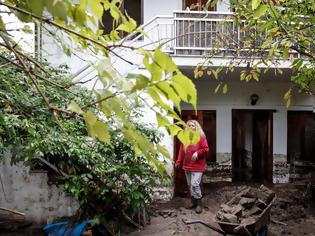 Φωτογραφία για Θάσος: Μετρούν τις πληγές τους οι κάτοικοι μετά την καταστροφική πλημμύρα